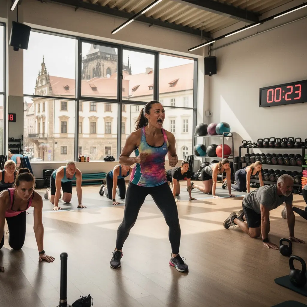 Zdravé jídlo na talíři s čerstvou zeleninou a ovocem.